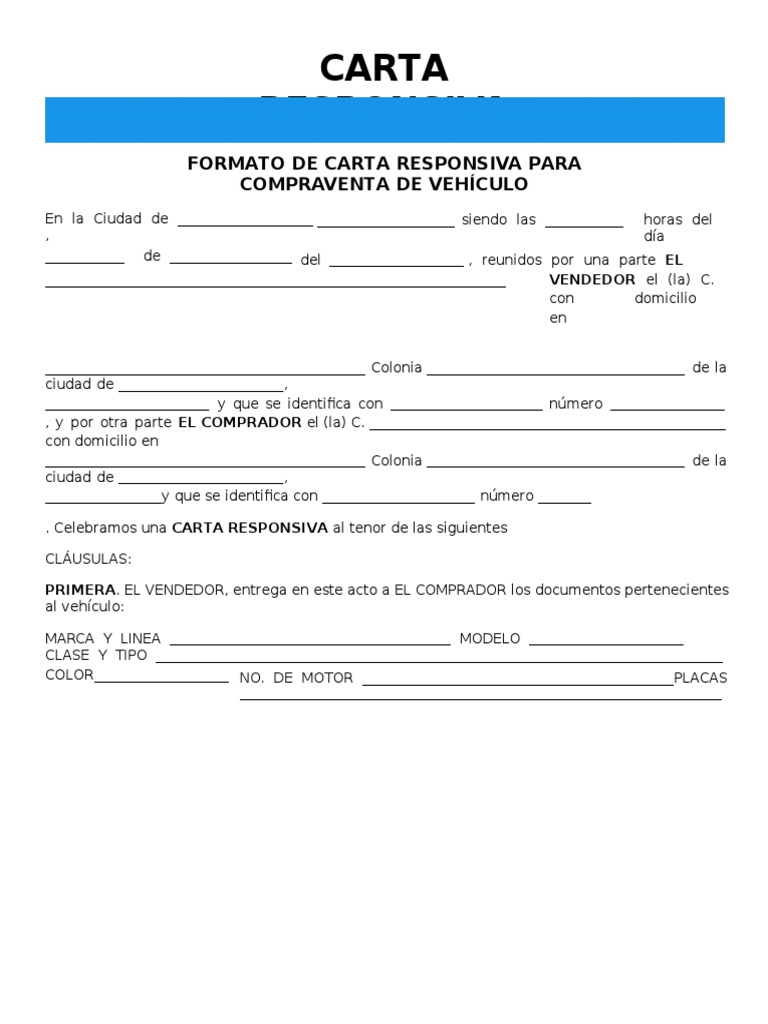 Carta ejemplo